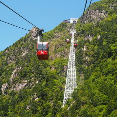 ​​​​​​​​​​​​【御在所纜車】可欣賞四季絕美景色的日本代表性纜車之一