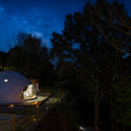 【Hoshigami no Mori】A premium glamping experience where you can enjoy nature and gourmet cuisine